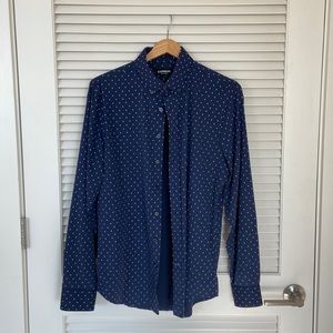 Mens Express slim fit performance shirt small